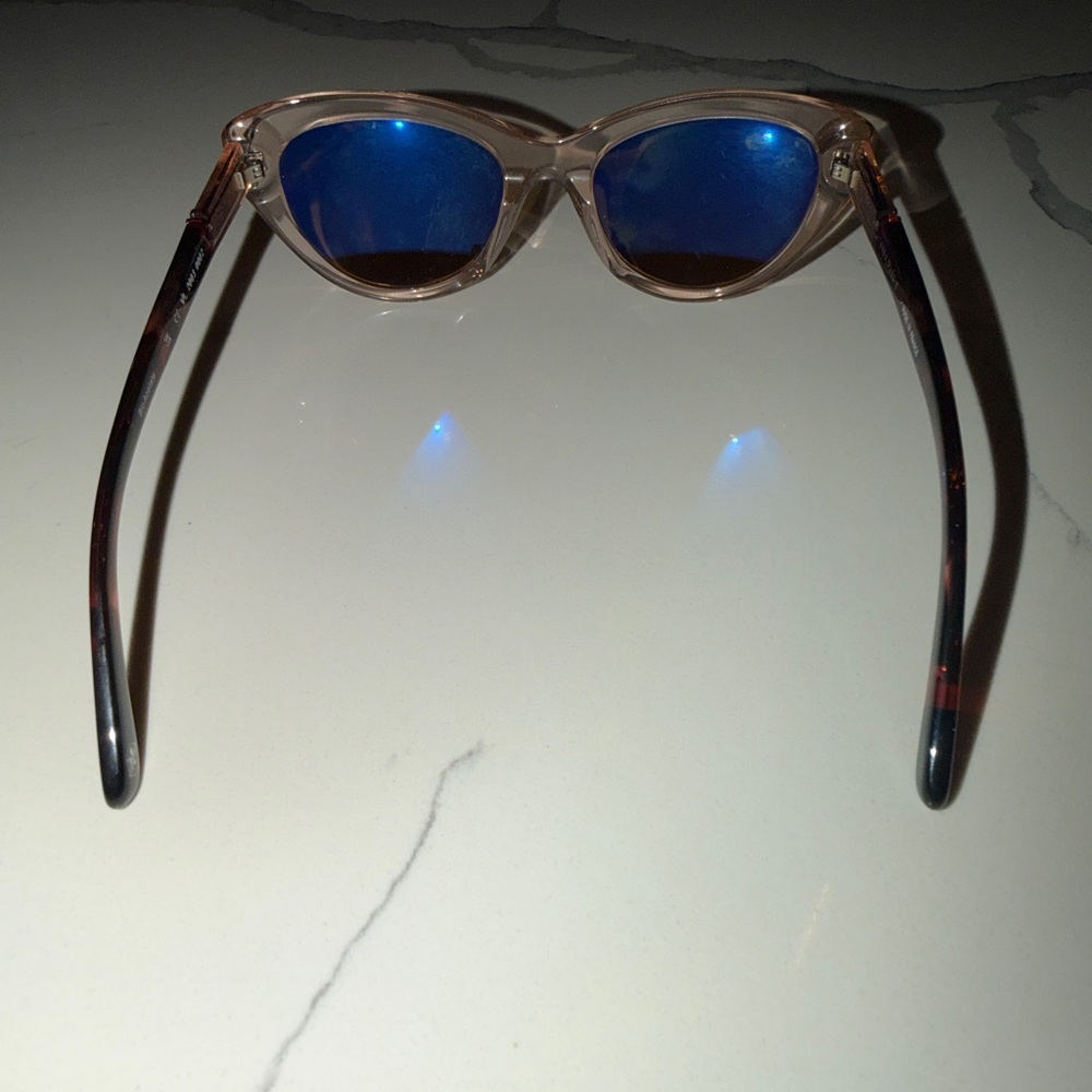 Vuarnet Tan & Light Pink Cat-Eye Sunglasses - Picture 6 of 10